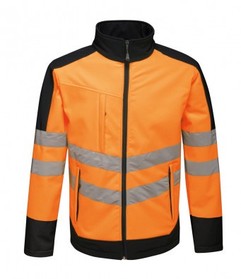 Regatta Hi-Vis Pro Contrast Soft Shell Jacket