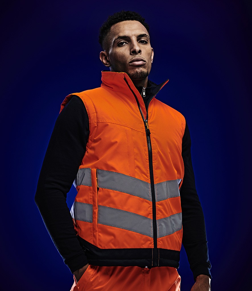 Regatta Hi-Vis Pro Contrast Bodywarmer
