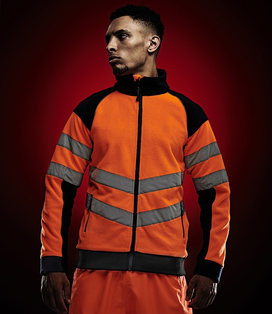 Regatta Hi-Vis Pro Contrast Fleece Jacket