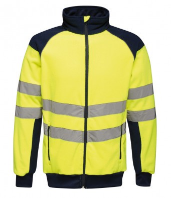 Regatta Hi-Vis Pro Contrast Fleece Jacket