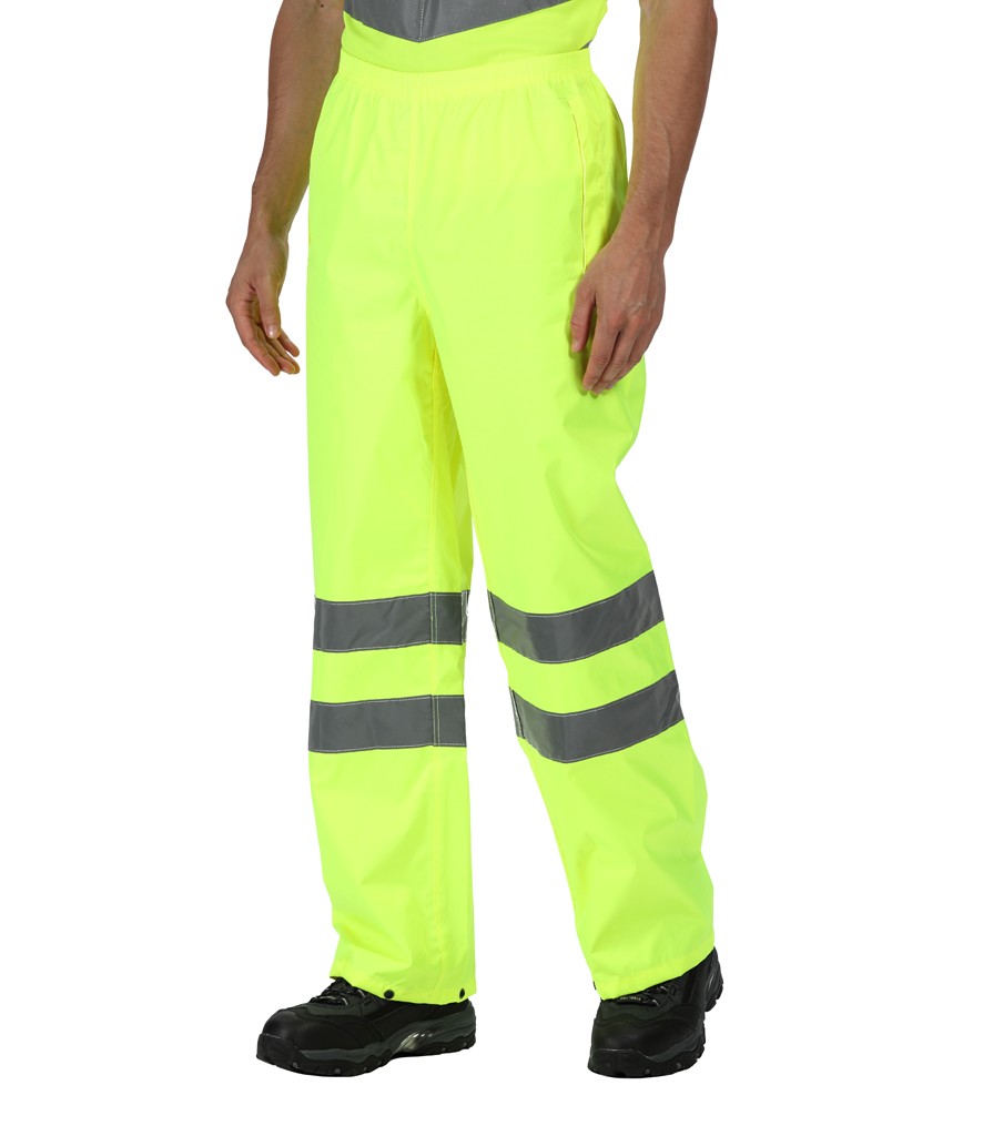 Regatta Hi-Vis Pro Packaway Overtrousers