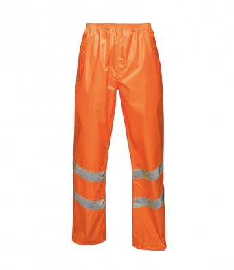Regatta Hi-Vis Pro Packaway Overtrousers