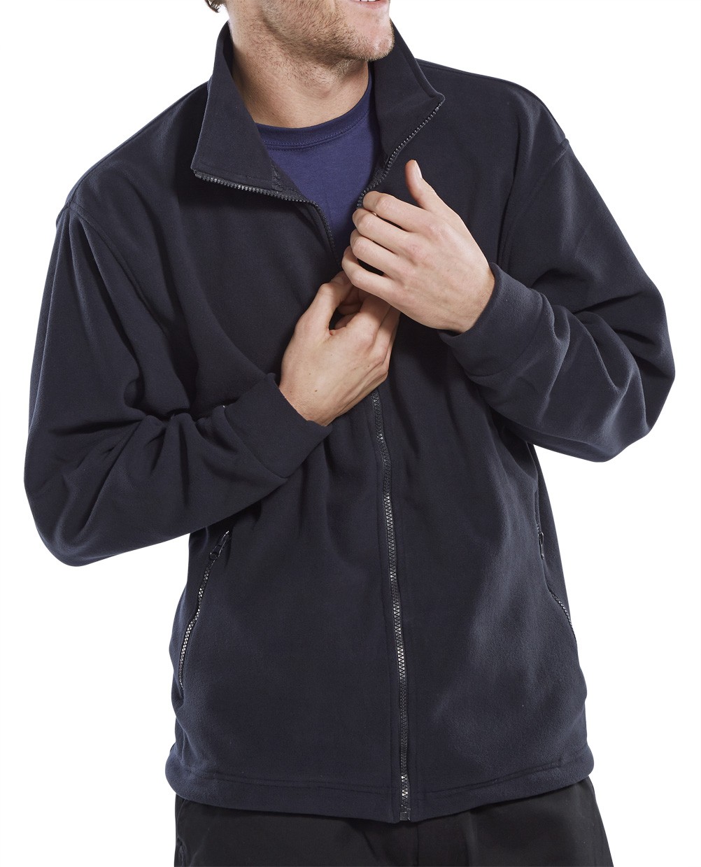 STANDARD FLEECE JACKET NAVY BLUE