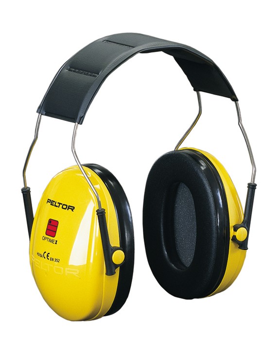 PELTOR OPTIME I HEADBAND YELLOW