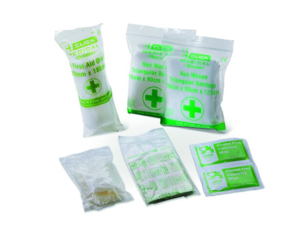 PERSONAL FIRST AID KIT IN HANDY FEVA BAG