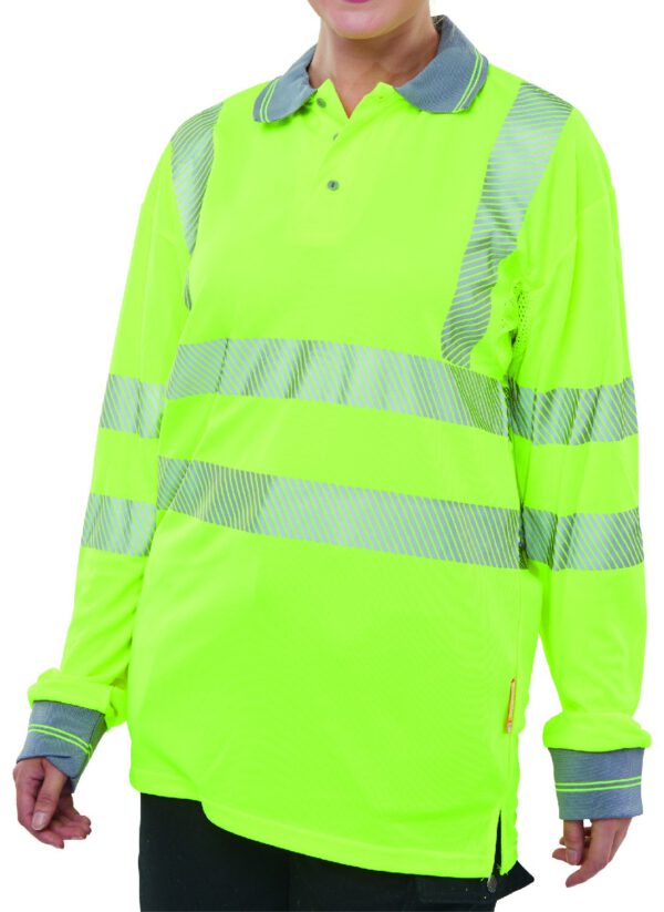 HIVIZ EXECUTIVE LONG SLEEVE POLO SY