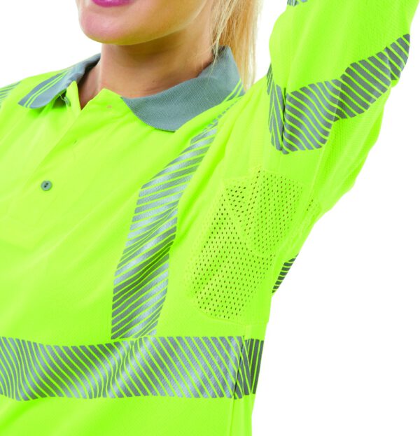 HIVIZ EXECUTIVE LONG SLEEVE POLO SY