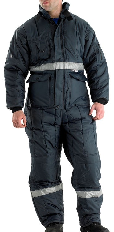 COLDSTAR FREEZER COVERALL NAVY BLUE