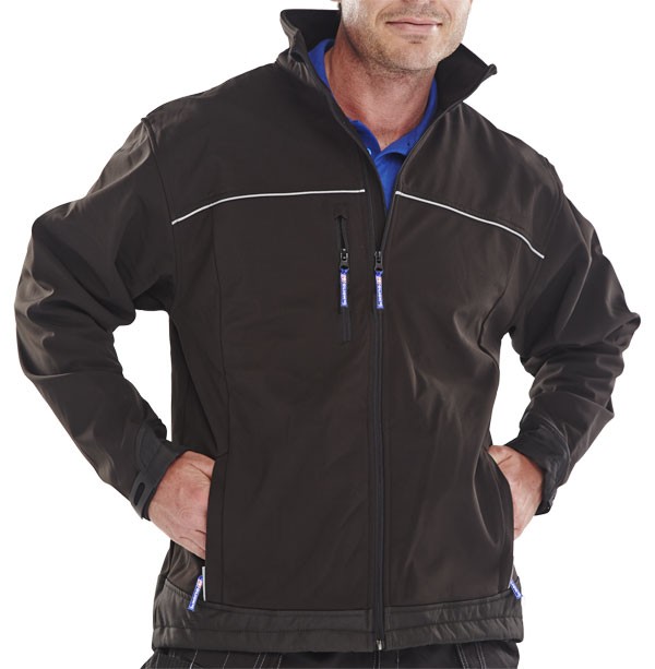 SOFT SHELL JACKET BLACK