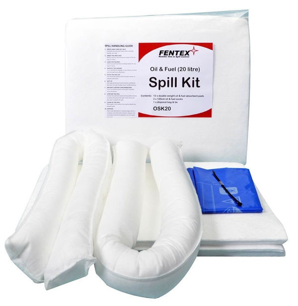 OIL & FUEL SPILL KIT 20LTR