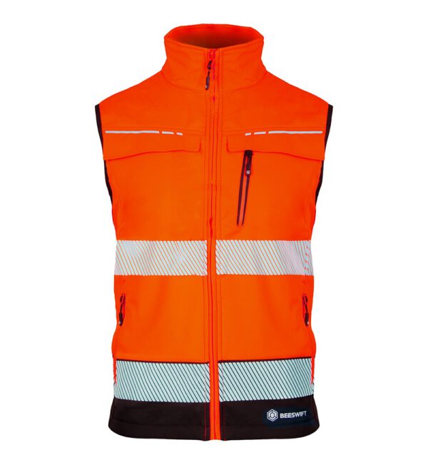 DELTIC HI-VIS GILET TWO-TONE