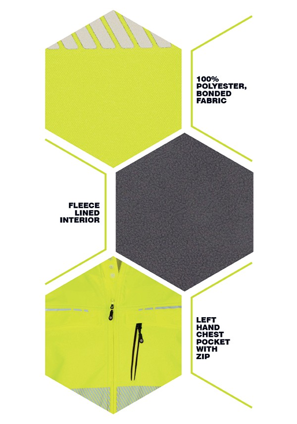DELTIC HI-VIS GILET TWO-TONE