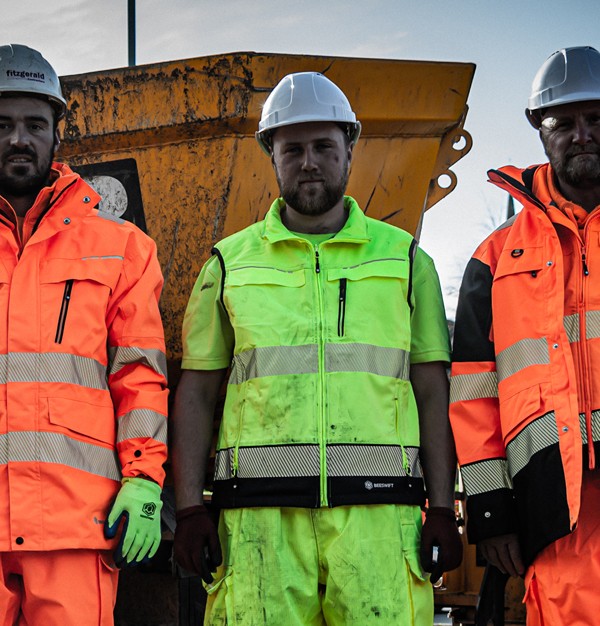 DELTIC HI-VIS GILET TWO-TONE