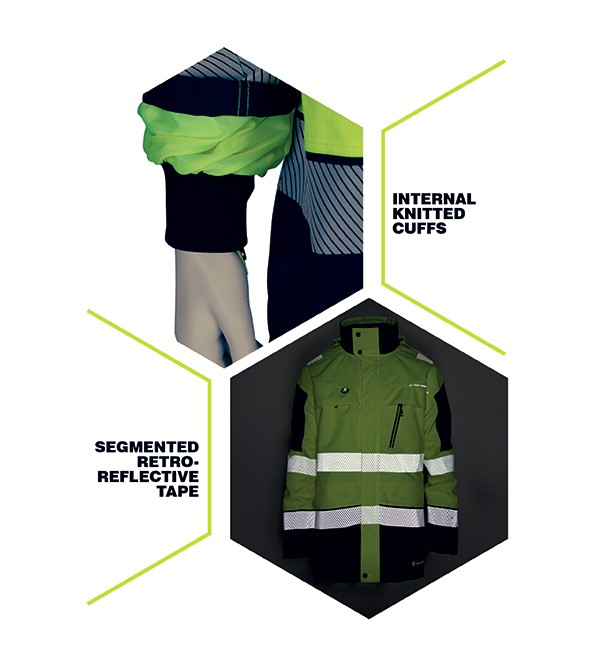 DELTIC HI-VIS JACKET TWO-TONE