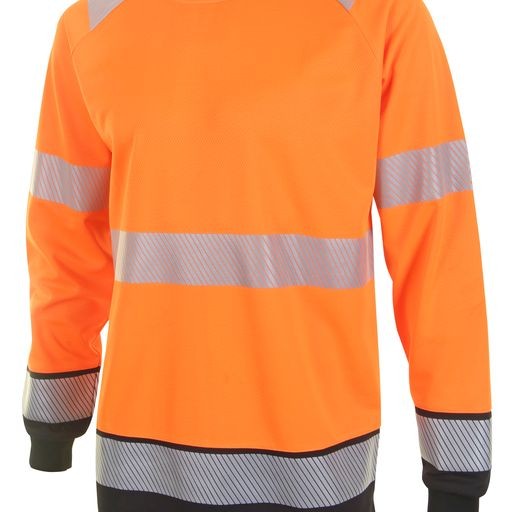 HIVIS TWO TONE LONG SLEEVE T SHIRT