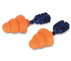 TRI FLANGE REUSABLE EAR PLUG SNR 34