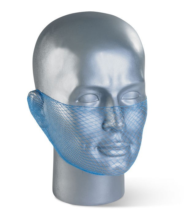 DISPOSABLE BEARD SNOOD BLUE