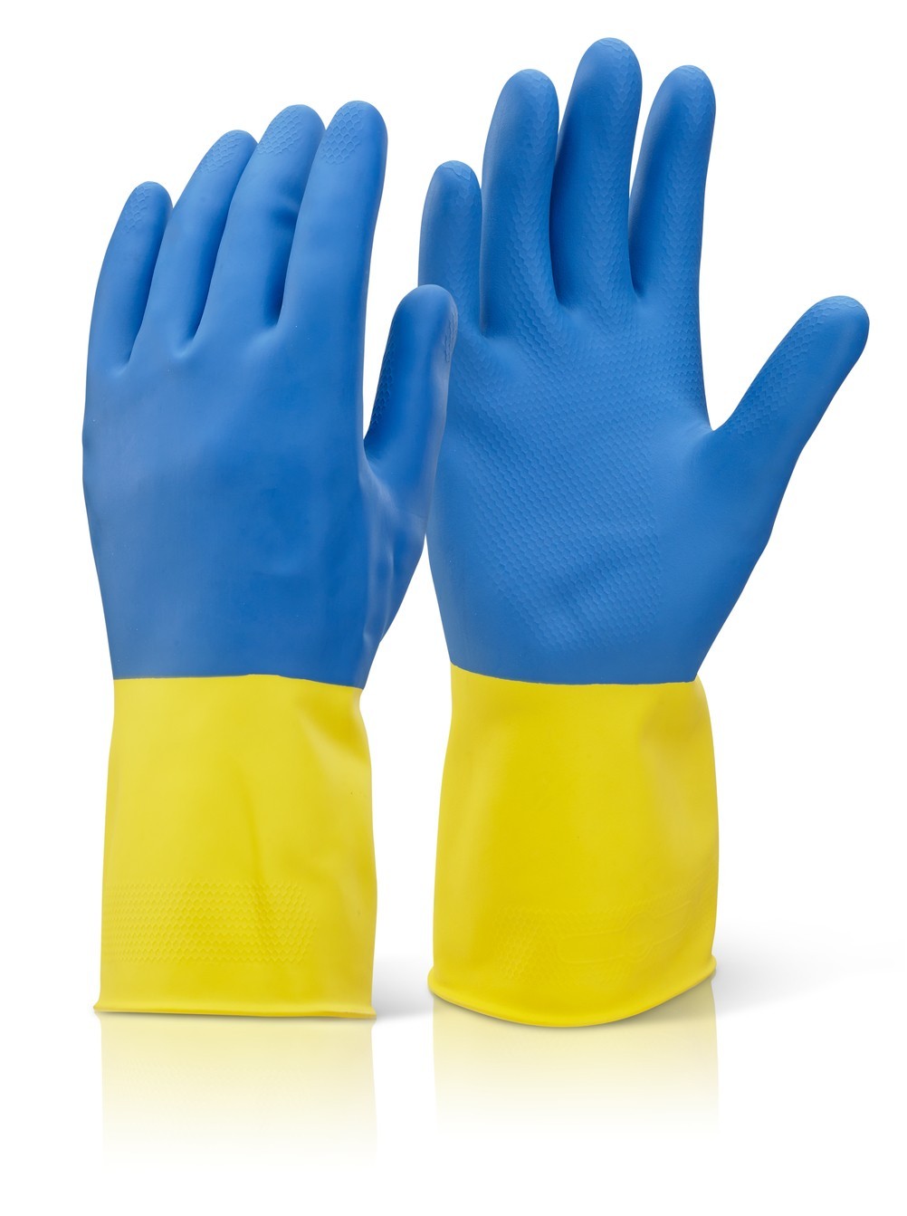 BI-COLOUR NEOPRENE HOUSEHOLD GLOVES
