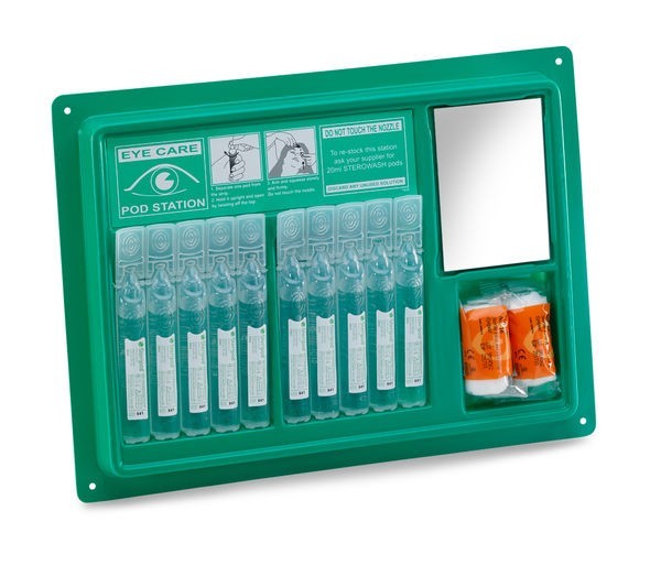 EYEWASH POD STATION (10X20ML)