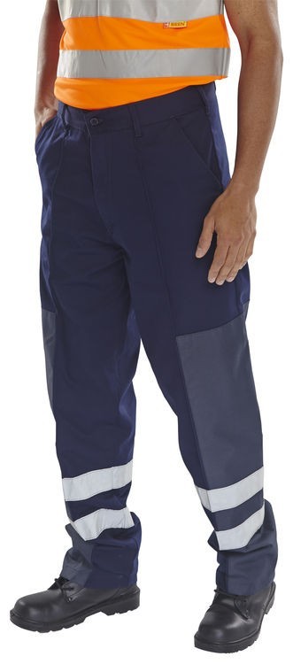 POLYCOTTON NYLON PATCH TRS NAVY