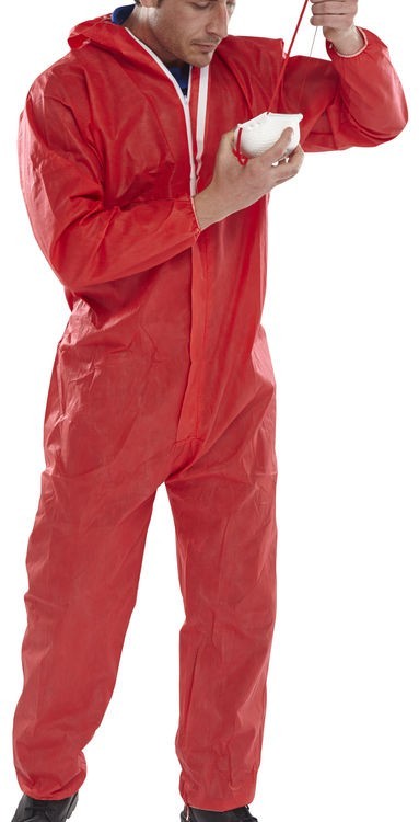 DISPOSABLE BOILERSUIT TYP 5/6