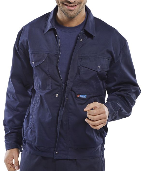 SUPER CLICK DRIVERS JACKET NAVY BLUE
