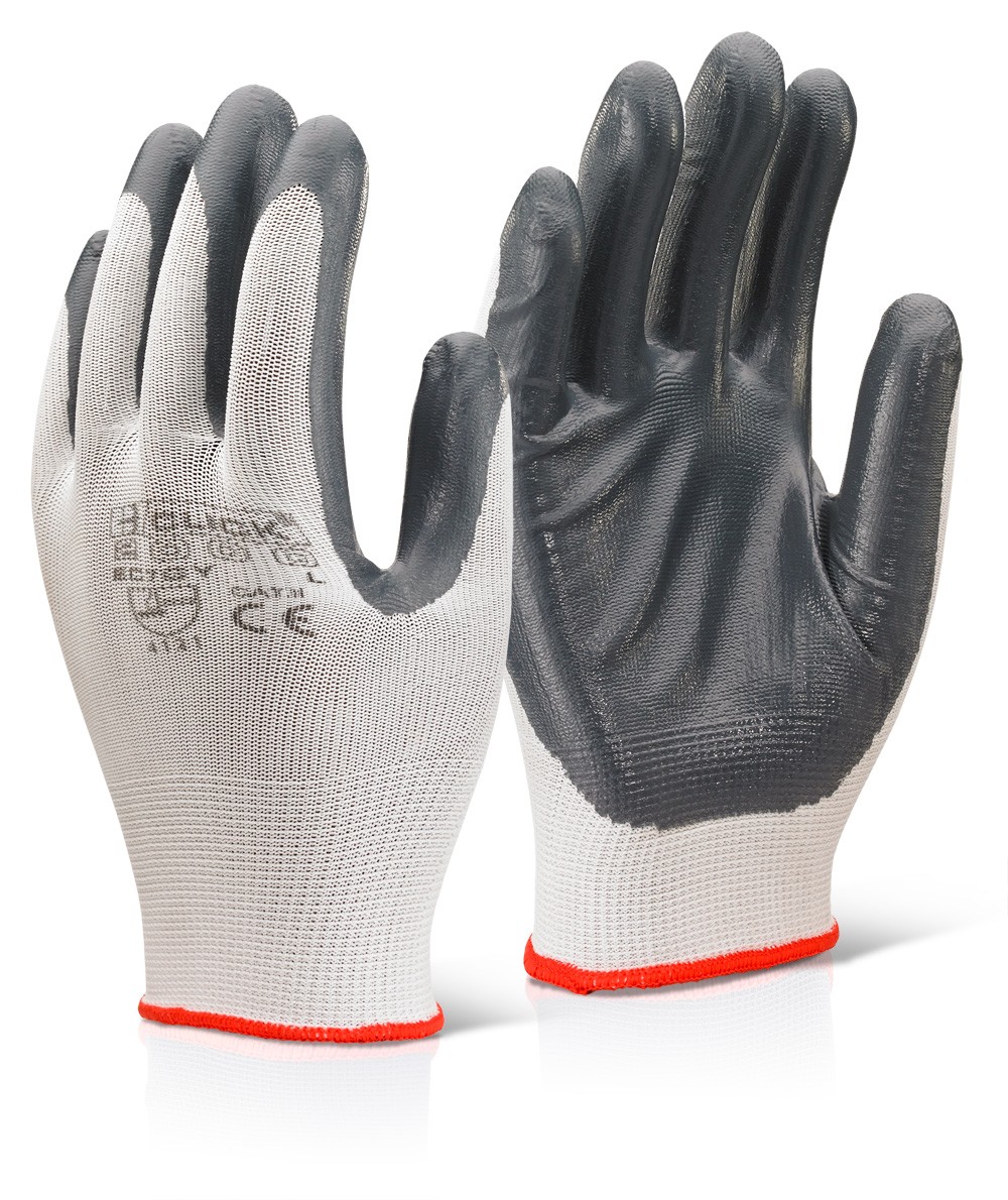 NITRILE P/C POLYESTER GREY GREY
