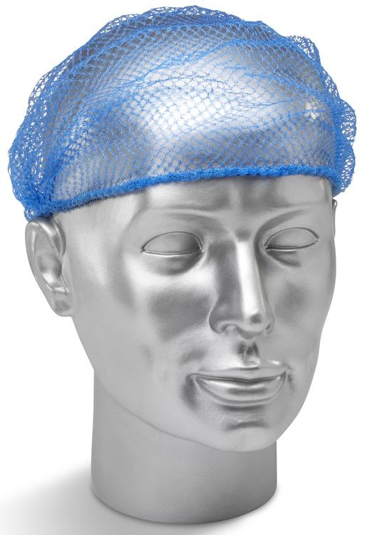 disposable-hairnet-blue