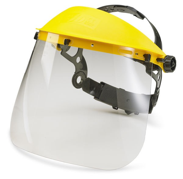 STANDARD CARRIER & FACE VISOR 7.5" CLEAR