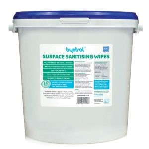BYOTROL SURFACE SANITISING WIPE BUCKET
