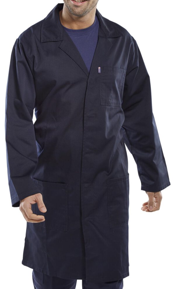 POLY COTTON WAREHOUSE COAT