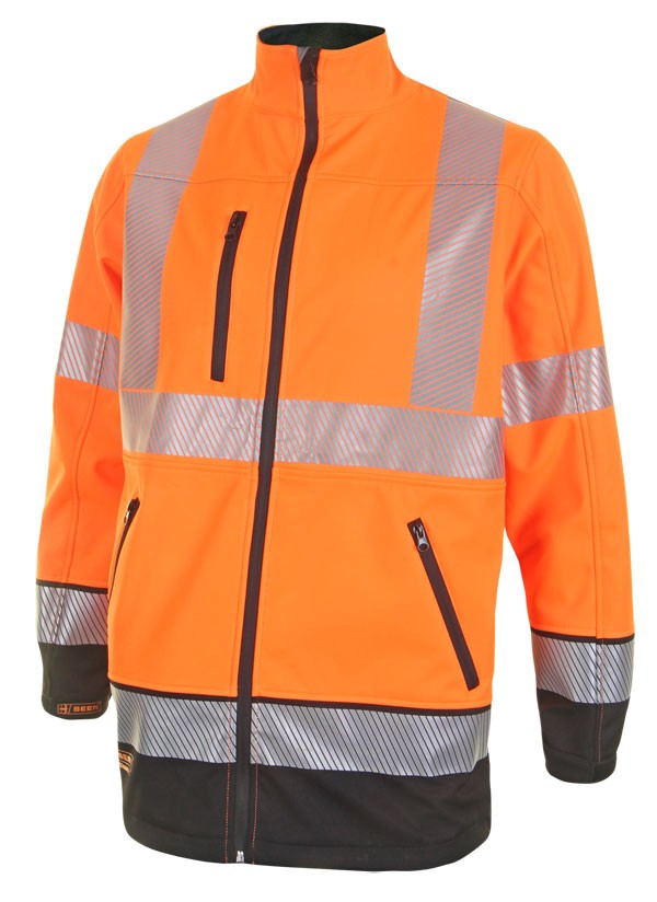 HIVIS TWO TONE SOFTSHELL
