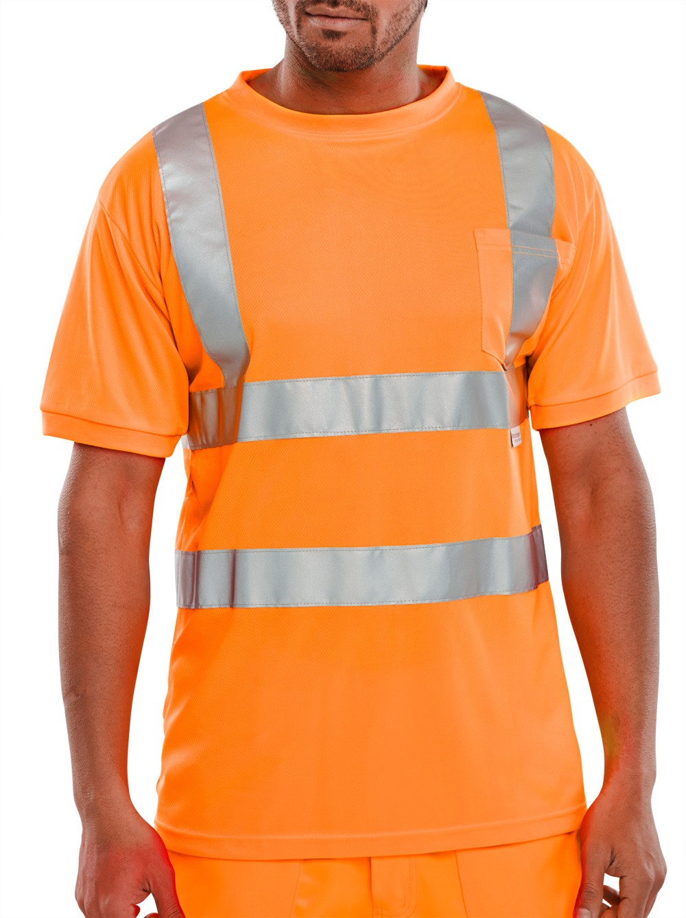 CREW NECK T-SHIRT ORANGE