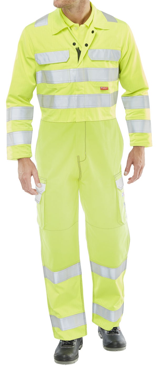ARC FLASH COVERALL SATURN YELLOW