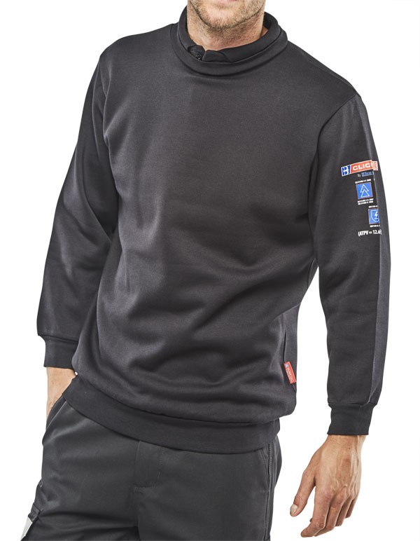 ARC FLASH SWEATSHIRT NAVY BLUE