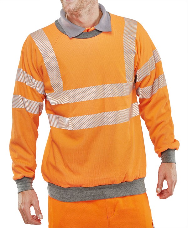 ARC FLASH GO/RT SWEATSHIRT ORANGE