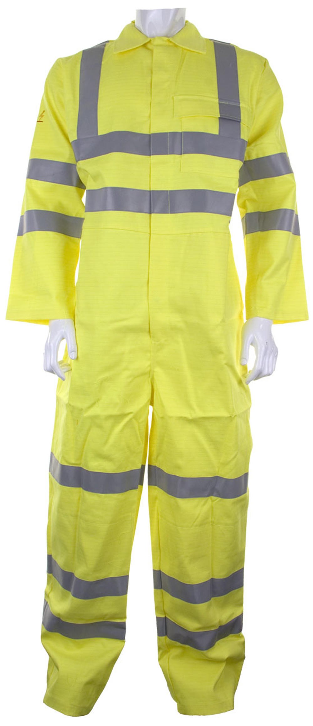 TESLA FR/AS BOILERSUIT EN471 SATURN YELLOW