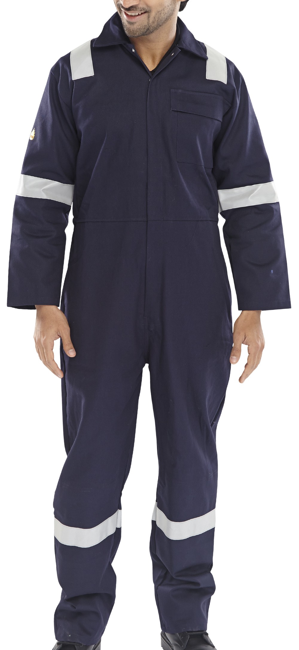 FIRE RETARDANT NORDIC DESIGN BOILERSUIT NAVY BLUE