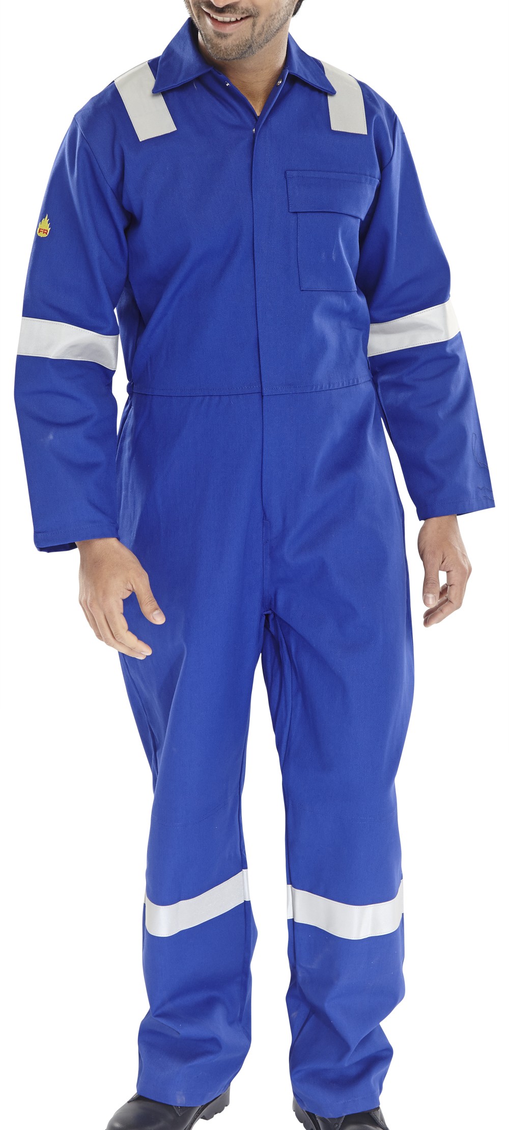 FIRE RETARDANT NORDIC DESIGN BOILERSUIT ROYAL BLUE