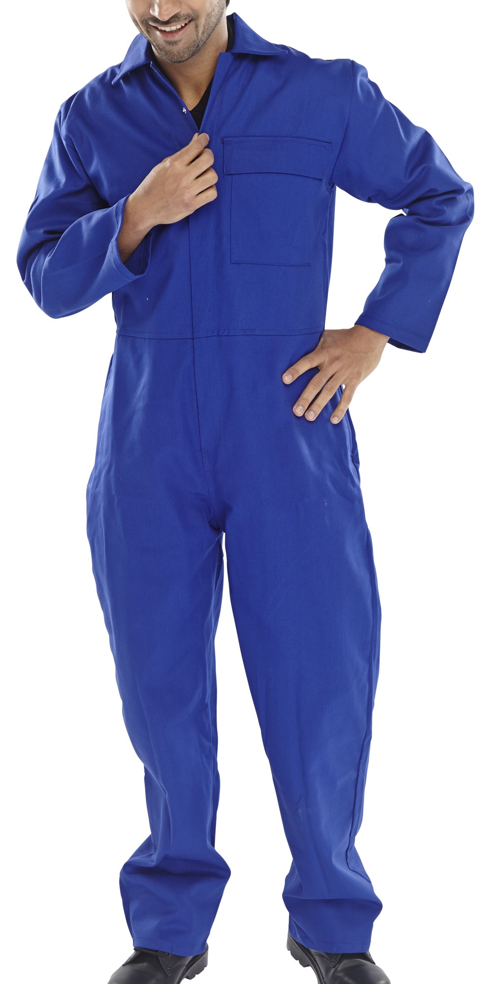 FIRE RETARDANT BOILERSUIT ROYAL BLUE