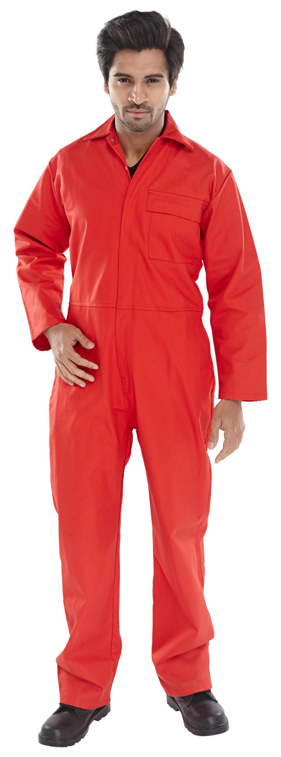 FIRE RETARDANT BOILERSUIT RED