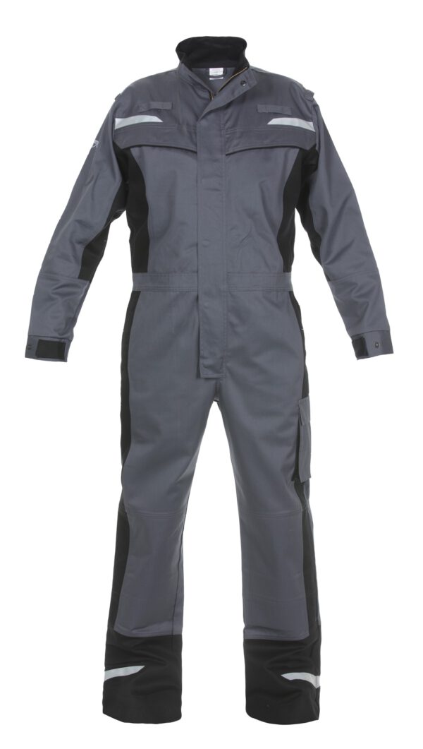 MAYEN MULTI VENTURE FLAME RETARDANT ANTI-STATIC COVERALL GREY / BLACK
