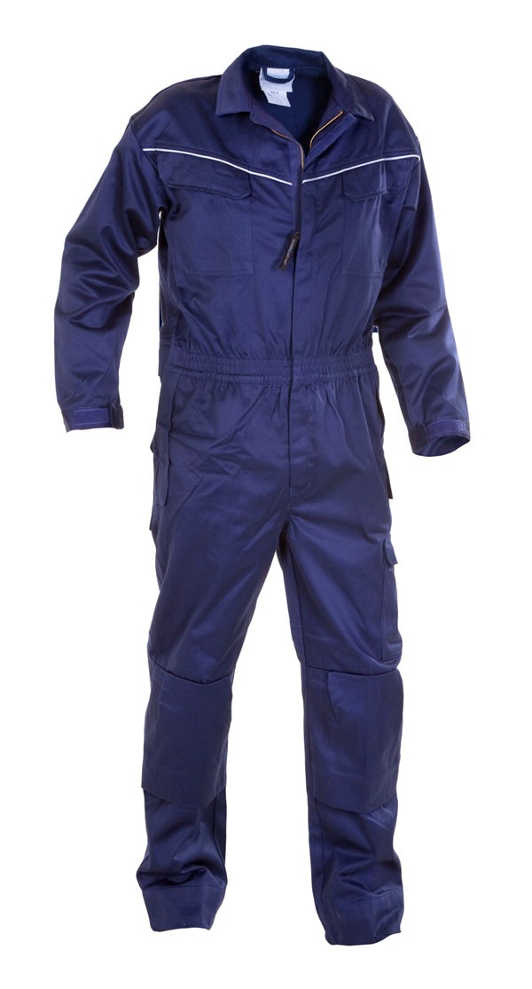 MAASTRICHT MULTI COTTON FLAME RETARDANT ANTI-STATIC COVERALL NAVY BLUE