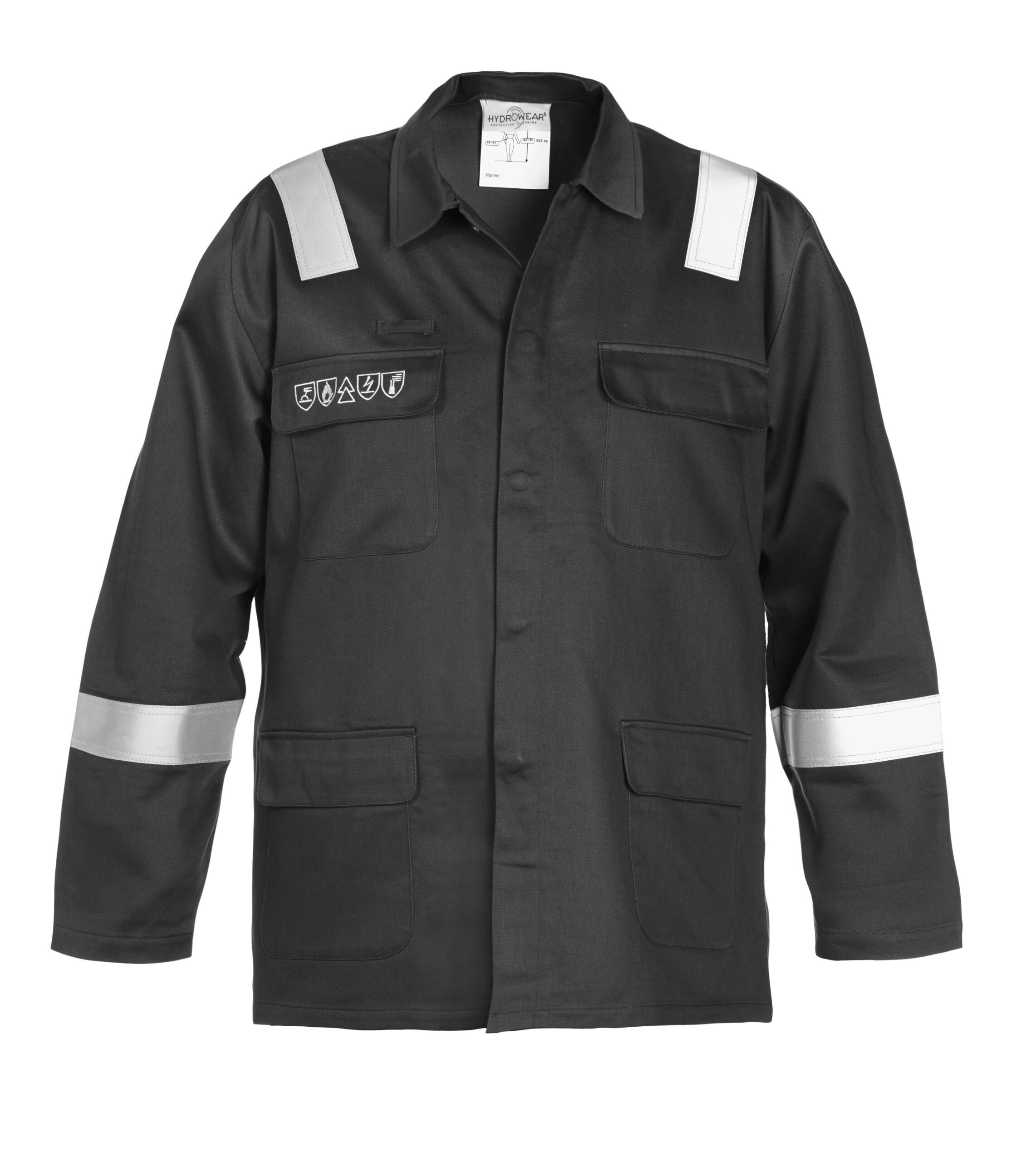 MELK MULTI CVC FLAME RETARDANT ANTI-STATIC JACKET BLACK