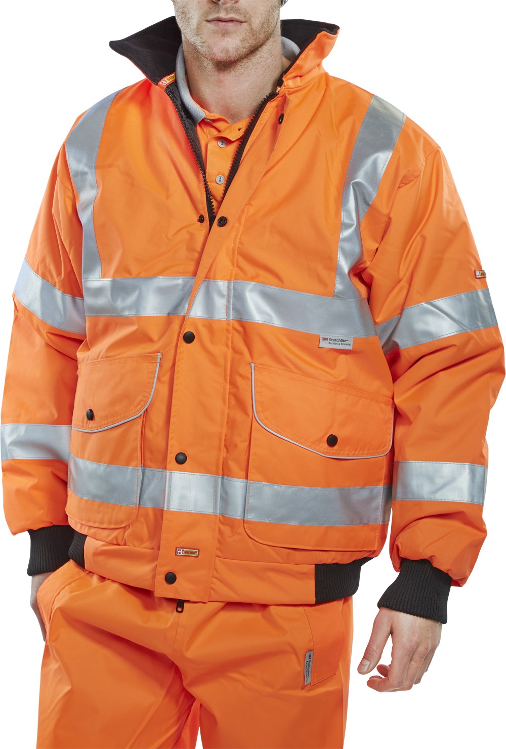 SUPER BOMBER JACKET ORANGE