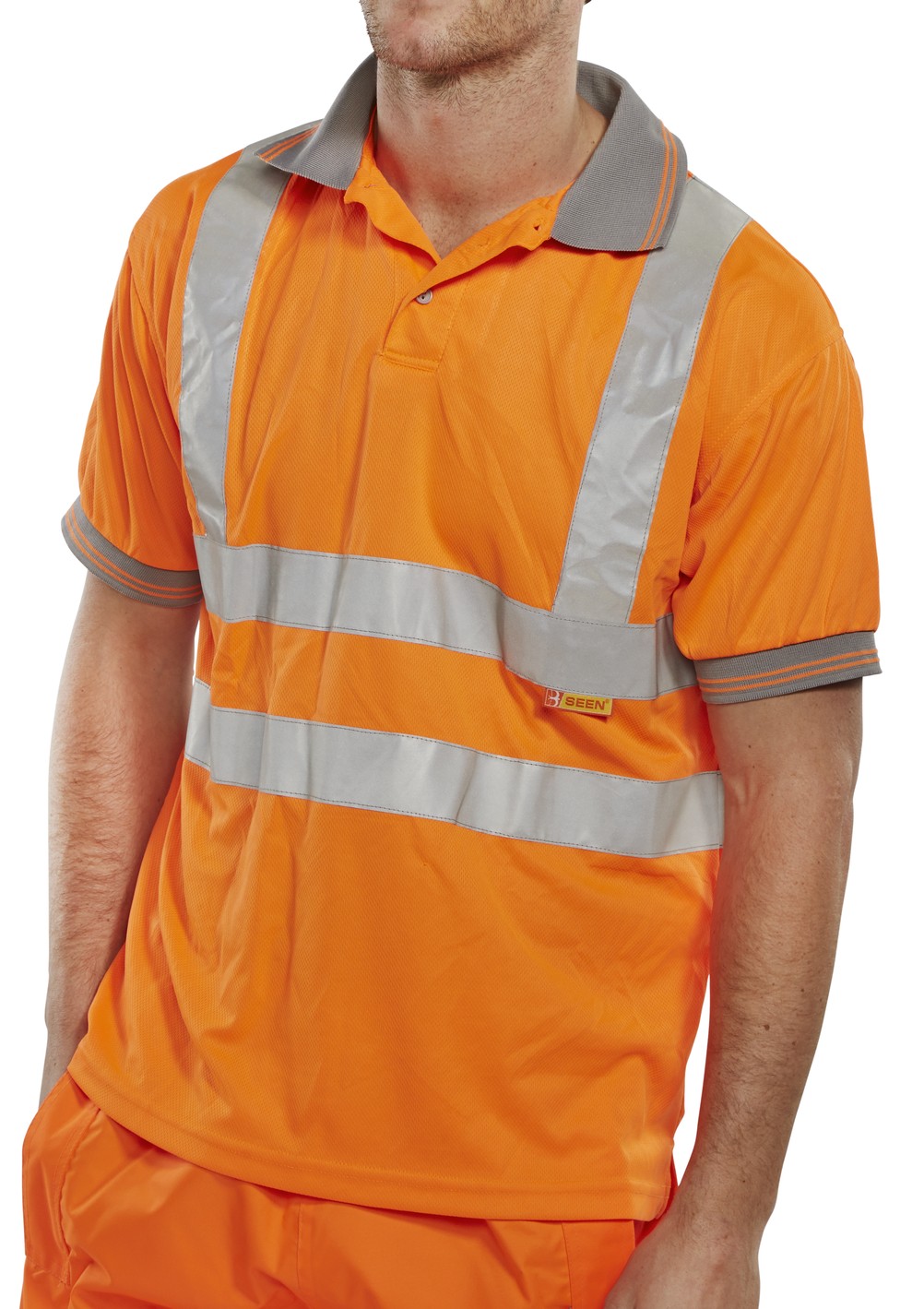 POLO SHIRT SHORT SLEEVED ORANGE
