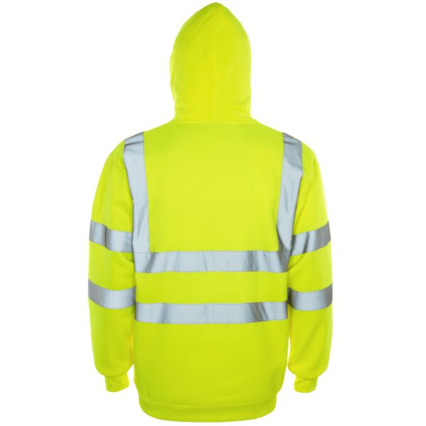 ST Hi Vis Yellow Hooded Sweatshirt