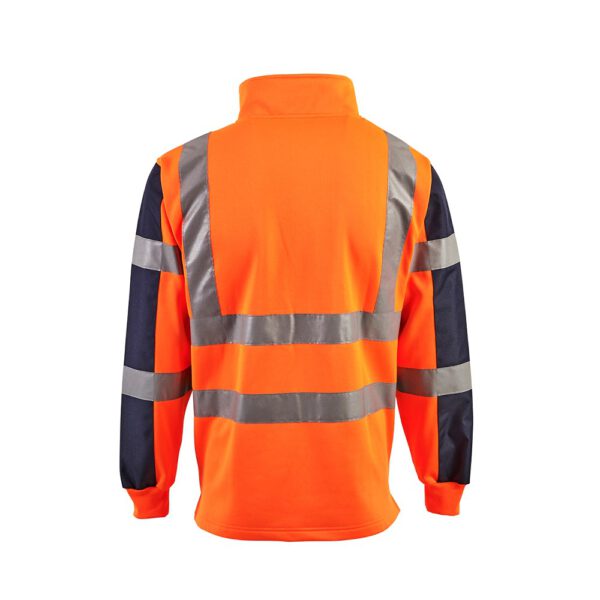 ST Hi Vis 2 Tone Orange Rugby Shirt