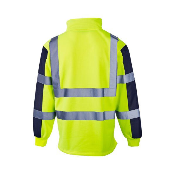 ST Hi Vis 2 Tone Yellow Rugby Shirt