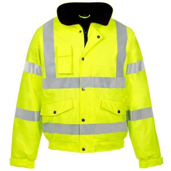 Storm-Flex® Hi Vis Yellow PU Bomber Jacket